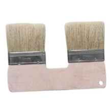 Double Paint Brush,3In DoubleHead Painting Brush,Bristle Art Flat Texture Brush,Art Wall Painting Double Paint Brush 1PC