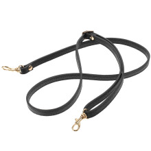 4Pcs PU Adjustable Shoulder Purse Strap Replacement Black