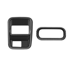 Adesivos de Acabamento de Botão Multifuncional para Carro RHD para Freed Air Crosstar 2024 ETC Trim Frame Fibra de Carbono