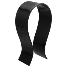 4Pièces Rangement Casque Bureau Noir Support Acrylique Durable