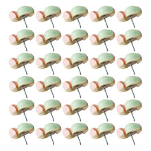 30St Cute Pinwheel Push Pins Van Hars Voor Prikbord En Kantoor Decor