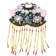 3Pcs Handcrafted Fringe Tassel Shoulder Epaulettes for Stage Outfits