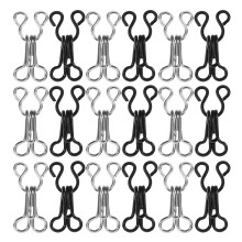 800Pcs Strong Grip Metal Hook and Eye Closures for Sewing Accessories