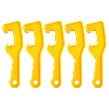 20Pcs Sturdy Yellow Plastic Paint Tool for Various Buckets