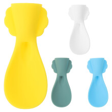 4Pcs Durable Silicone Baby Food Pouch Spoons for Toddlers