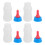 20Pcs Reusable Plastic Calf and Lamb Nursing Feeding Bottles 1