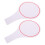 8Pcs Red Foam Portable Scoreboards Handheld Whiteboard for Events 1