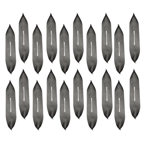 150Pièces Protections Mousse Pour Cintres Noir Antidérapant