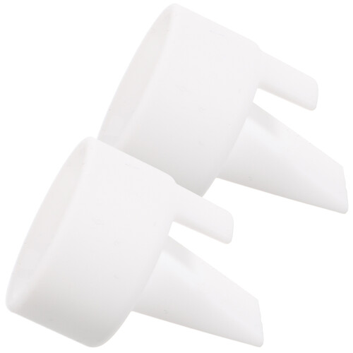 2Pièces Valves Silicone Pour Sein Durables Blanches