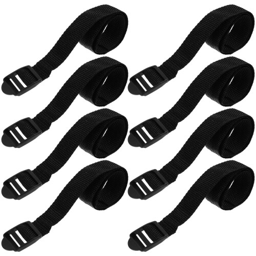 16Pièces Sangles De Chaussures Aération Pelouse Noir Durable Usage Pro