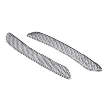 2Pc Car Wheel Eyebrow Reflective Sticker Trim Universal Car Reflector Strip-Safety Warning Tape Reflective Sticker B