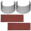 6Ensembles Bande Abrasive Pour Roue De Course Hamster Assortie Durable 1