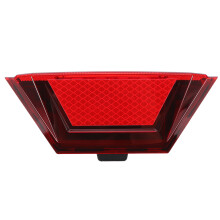 3Pcs Durable ABS Red Motorcycle Rear Brake Tail Light with Bright