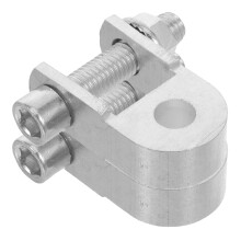 2Paare Aluminium Hinterrad Stoßdämpfer Adapter Für Silber