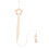 3Pièces Rangement Mural Bois Beige Double Usage Nœuds -Têtes 1