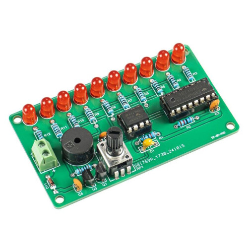 DIY Musical Water Flowing Light Kit with Battery Electronics Learning Kit LED Module DIY Kit for Educational Projects 2