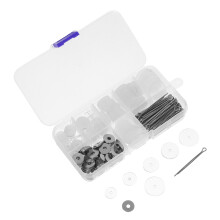 Multiangle Acrylic Doll Joints Metal Cotter Pin for DIY Toys