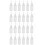 24Pcs White Plastic Needle Tip Applicator Bottles for Glue Dispensing 5