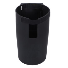 Silikon-Drinkhalter für Strandtasche 10x17x9cm Schwarz