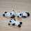 10Stk Panda Mini Dekoration Bunt Essstäbchenhalter Für Wohnraum 8