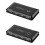 2St USB Switch Box Zwart 2 Computers 4 USB-Apparaten Printer 5