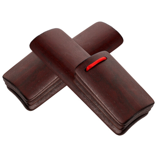 4St Bamboe Percussie Instrument Bruin Lichtgewicht Voor Kindertraining