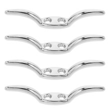 8Sets Zinc Alloy Blind Cord Hooks Heavy Duty Window Cord Cleats Silver