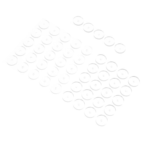 150Pcs White Soft Silicone Earring Backs Stoppers for Pierced Earrings