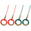 8Pcs Creative Phone Rope Nylon Material Mobile Phone Pendant Decor 1