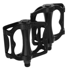4Pairs Black Metal Bike Pedals Smooth Bearing for Versatile Bike Use