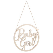 4Stk Beige Holz Baby Shower - Foto Booth Requisiten