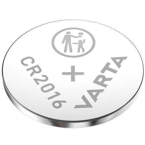 Varta CR2016 3V Lithium-Knopfzellenbatterie 2er-Pack 2