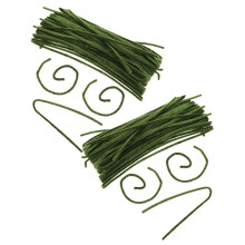 1200Pcs Olive Green Twisting Sticks for Craft Supplies and Artworks