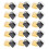 150Pièces Boîtes Carrées En Transparentes Couvercle 1