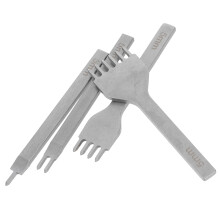 20Pcs Steel Hole Punch Kit for Accurate DIY Projects