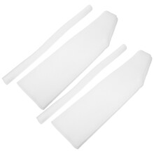 8Pcs DIY Hanger Accessories White Foam Sleeve Form for Tops Display