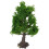 2Pcs Realistic Green Mini Trees for Train Models and Diorama Scenery 1