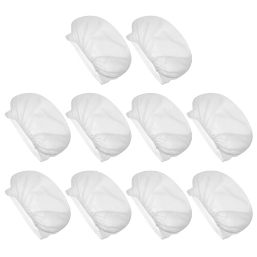 50Pcs Nonwoven Sweat Absorbing Pads White Hard Hat Replacement