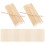 300Pcs Flat Bamboo Scratchboard Stylus Sticks for Creative Crafting 1