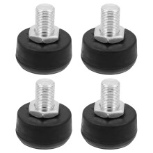 4Pcs Quiet Rubber Brake Block Stoppers for Indoor Outdoor Skates
