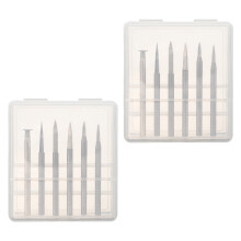 48Pcs Woodworking Drill Bits Kit Silver Metal Carving Bit Set for DIY