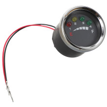 3Stk Präziser Ebike Batterieanzeiger Metall Voltmeter LCD