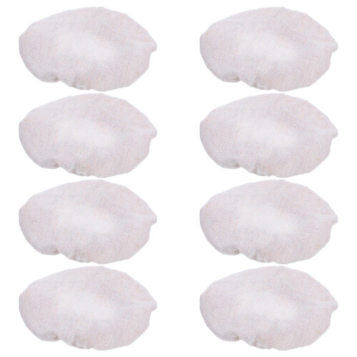 16Pcs Beige Cloth Jar Lids Breathable Fermentation Covers for Home Use