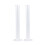 6Pcs 100Ml Plastic Measuring Cylinders with Stable Hexagonal Base 1