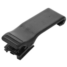 4Pcs Wear-Resistant Black Plastic Interphone Belt Clip for Radios