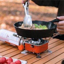 Portable Burner Camping Foldable Windproof Outdoor Gas Tanks Stove for Backpacking, Hiking, Picnic