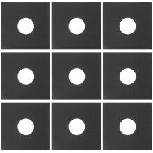 30Pièces Covers Vinyle Noires Protection Stable Pour Albums