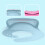 Adjustable Baby Silicone Bib Stain Proof 12