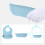 Adjustable Baby Silicone Bib Stain Proof 7