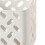 Wall Mounted Plastic Bedside Storage Rack 19x11x19cm White/Gray 5